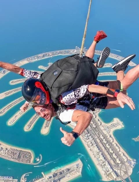 Skydive Dubai Palm Drop Zone