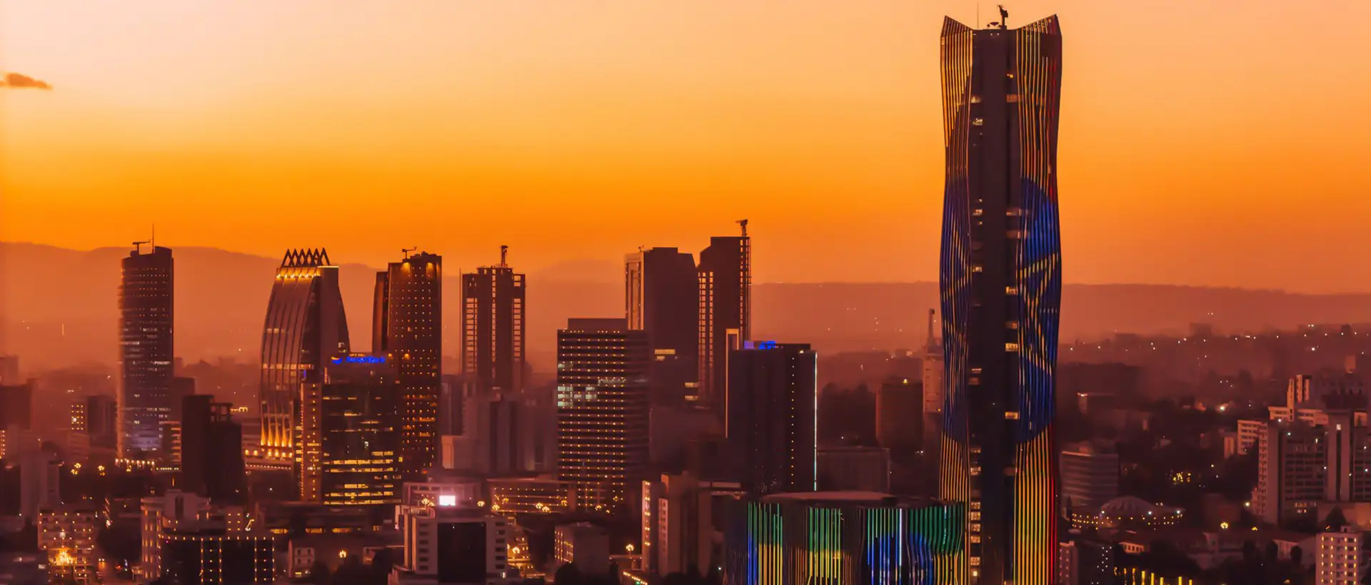 Addis Ababa skyline