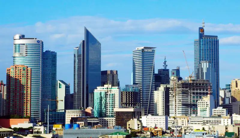 Makati skyline, Manila