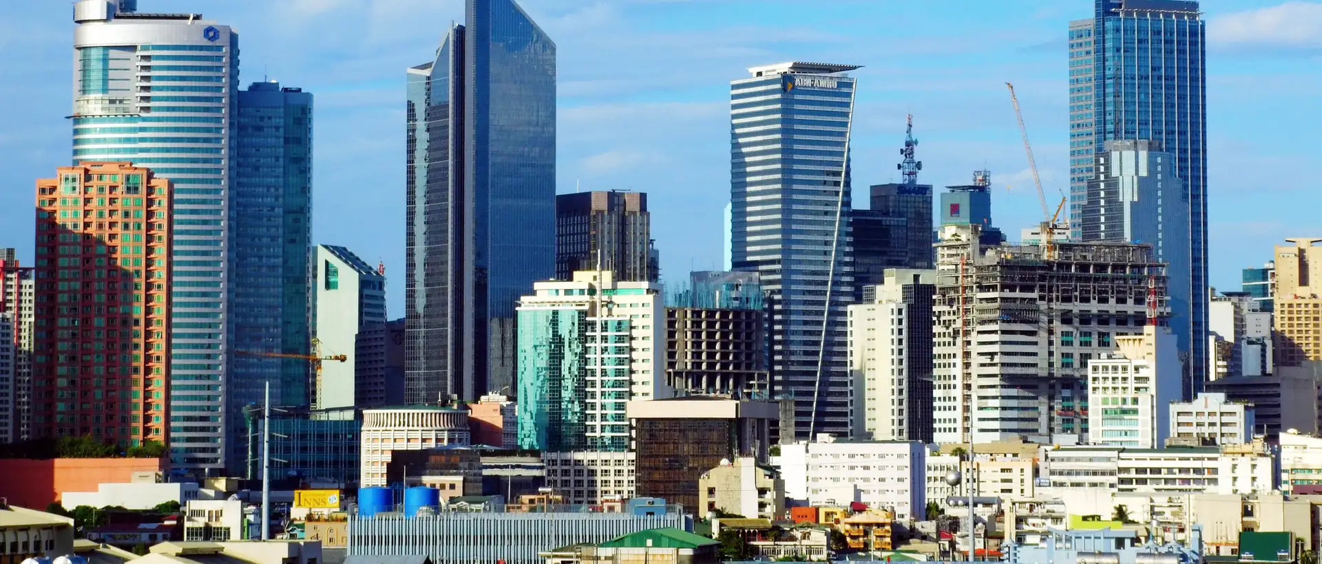 Makati skyline, Manila